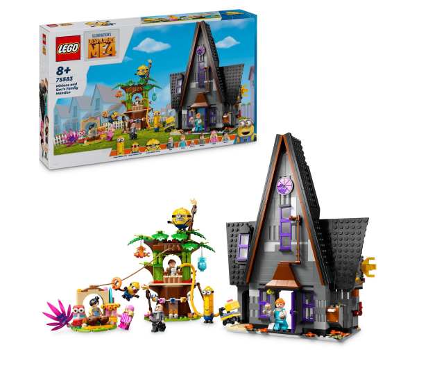 LEGO 75583 Rodzinna rezydencja Gru i minionków - 1274075 - zdjęcie 2